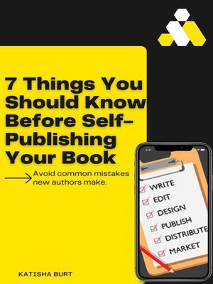 cover image of 7 Things You Should Know Before Self-Publishing Your Book